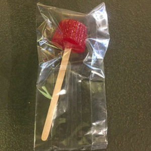 5 x Red CBD Infused Lollies Large volume